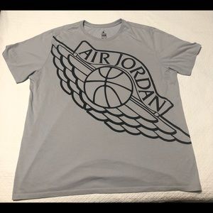 Grey Dri-Fit Air Jordan T-Shirt